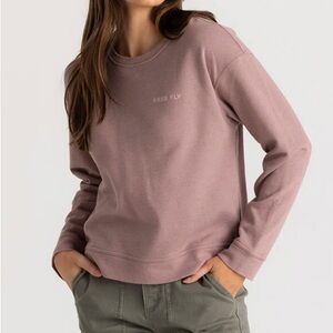 Free Fly brand Carve Your Path Fleece Crew